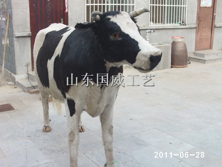 电动仿真挤奶奶牛模型