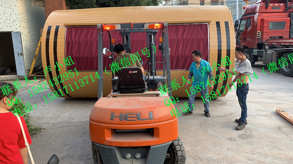 步行街售卖亭,商业街零售商亭,广场饮料奶茶花车