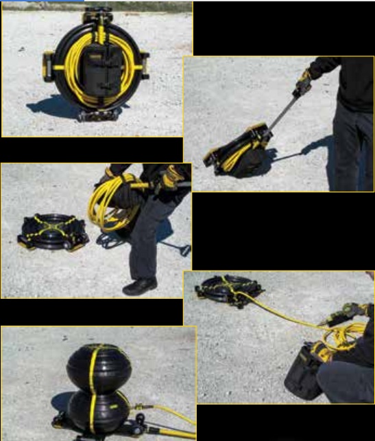 美国派克力多力牌连体式球形起重气垫