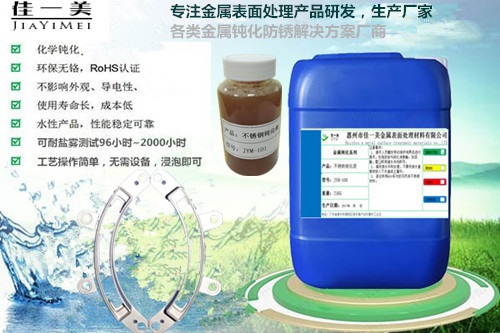 JYM-101环保型不锈钢钝化液厂家直销