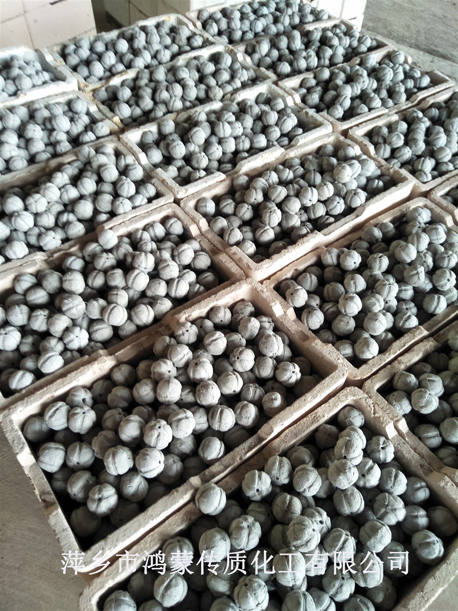 沟槽开孔高效瓷球