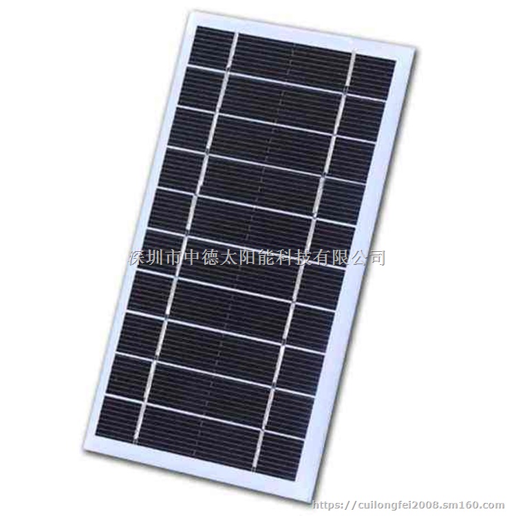 中德ZD7055.5单晶太阳能滴胶板批发