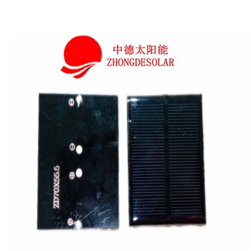 中德ZD7055.5单晶太阳能滴胶板批发