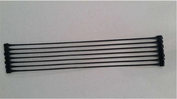 环润厂家批发 单向塑料土工格栅 抗老化拉力强度高