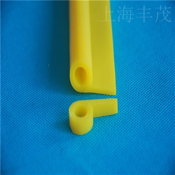 H型胶条耐高温300度黄色硅胶条