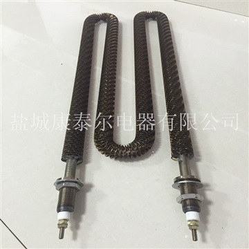 不锈钢翅片加热管 空气干烧散热片加热管 非标定做