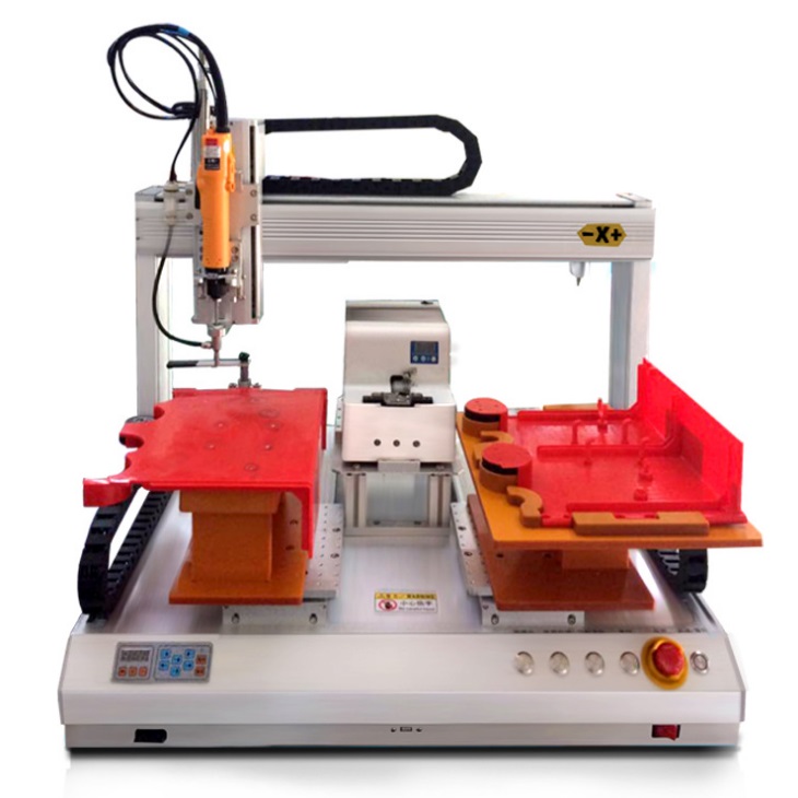 无锡厂家自动电批吹气式拧螺丝机流水线喇叭锁螺丝设备