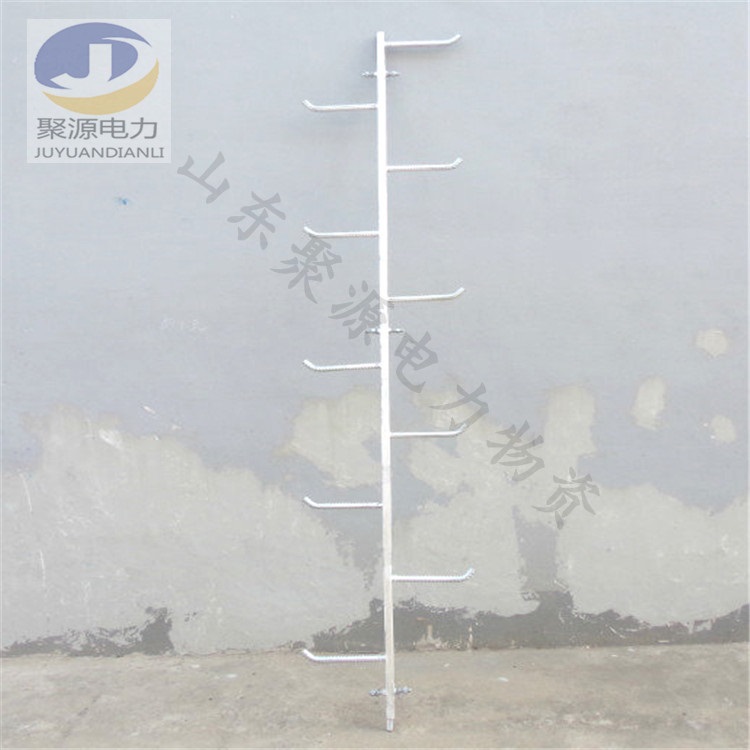 水泥电杆爬梯 热镀锌钢管爬梯 钢管杆爬梯厂家定制