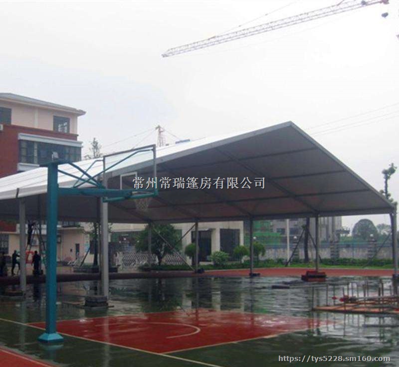 篮球馆篷房厂家 设计定做楼顶球馆篷房 出售体育篷房