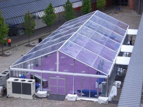 玻璃幕墙欧式篷房厂家 设计定做透明帐篷尖顶篷房