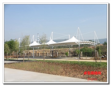 篮球场看台遮阳棚雨棚