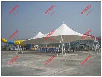 园林广场张拉膜项目设计