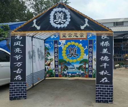 白事铁架子灵棚快装型的更好用