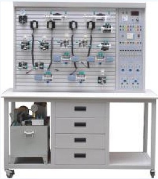 厂家生产QA-1015A型PLC控制的液压实训装置