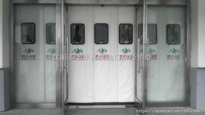 沈阳市皮革PU棉门帘厂家直销安装