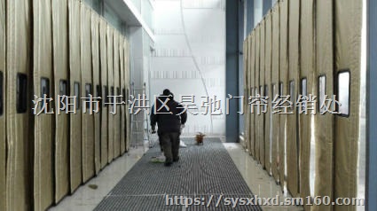 沈阳商场超市棉门帘厂家安装