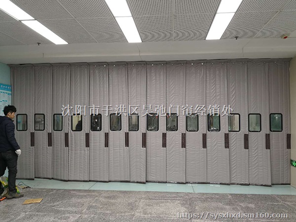 沈阳市三级医院大楼防寒棉门帘厂家免费安装
