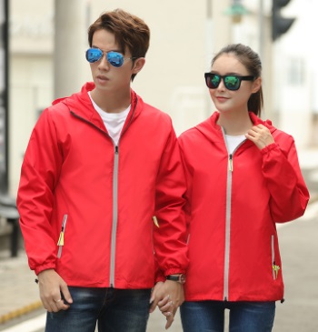 花都区户外风衣定做，花都狮岭印字风衣定做厂家