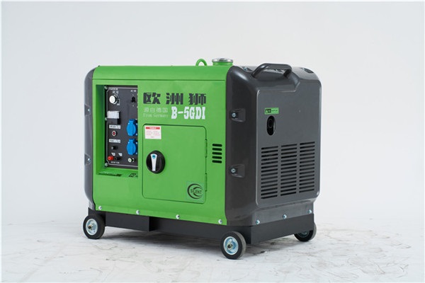 5kw数码变频发电机实物