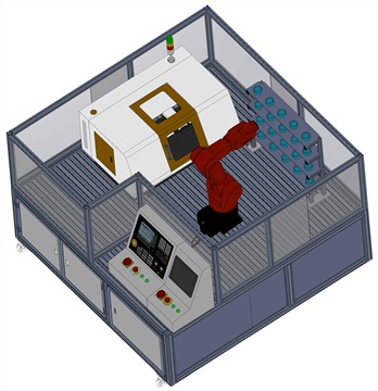 智能制造机器人综合实训平台