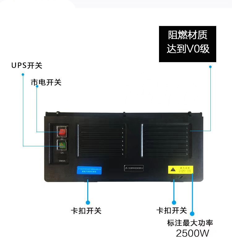 银行柜台线路整理专用多功能电源集中盒