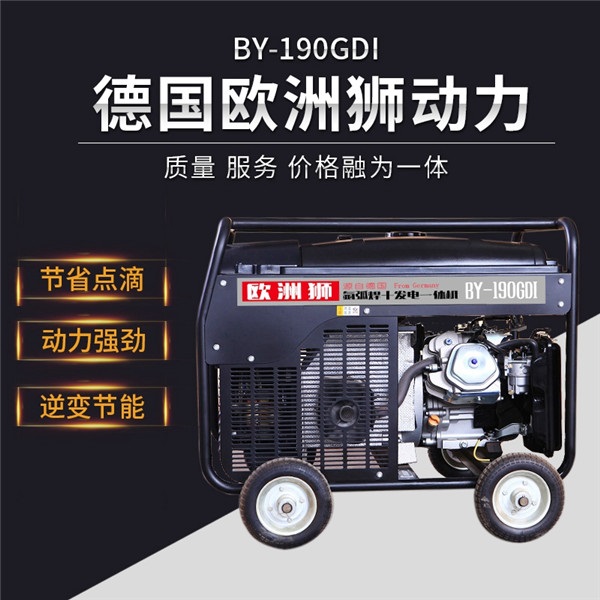 电启动汽油发电电焊机250A