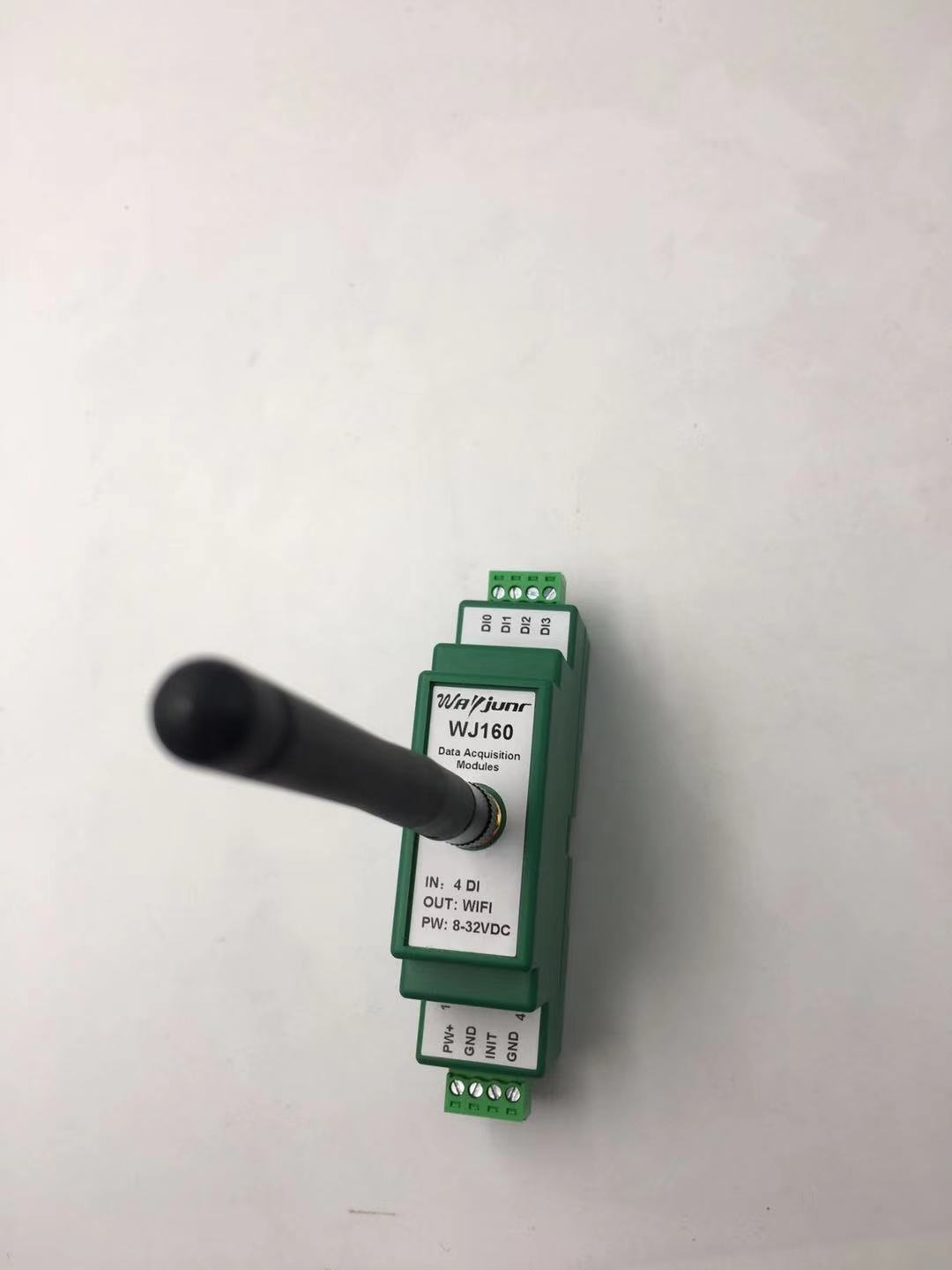 4路DI开关检测计数器， Modbus TCP协议