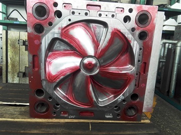 摇头扇扇叶模具设计制作