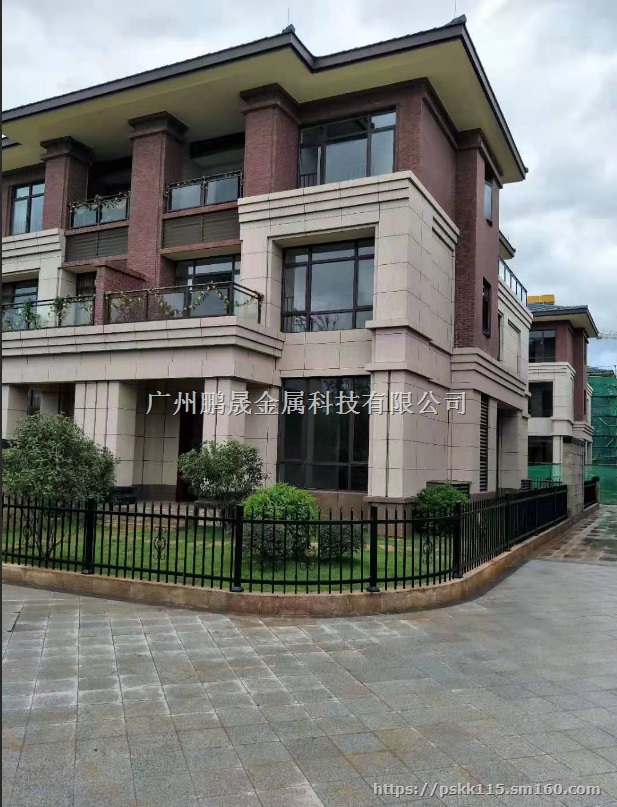 珠海庭院围墙栅栏 围墙栏杆结构说明别墅护栏欧式围栏