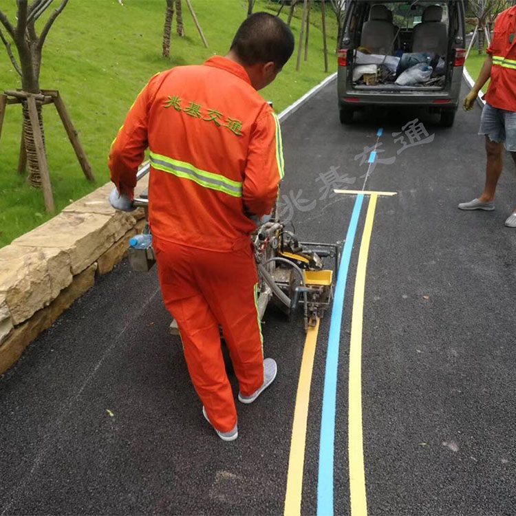 北碚小区马路划线 大型地下停车场划线 重庆车库设施