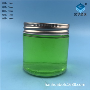 厂家直销200ml蜂蜜玻璃瓶果酱玻璃瓶生产商
