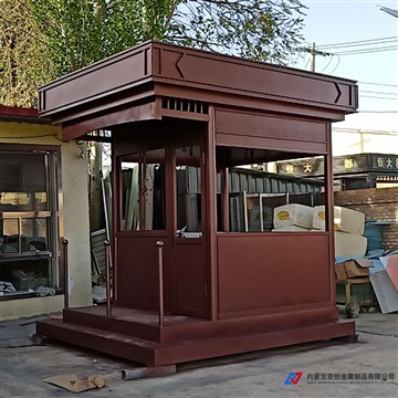 山西朔州钢结构岗亭 停车场收费岗亭 森林防火值班亭