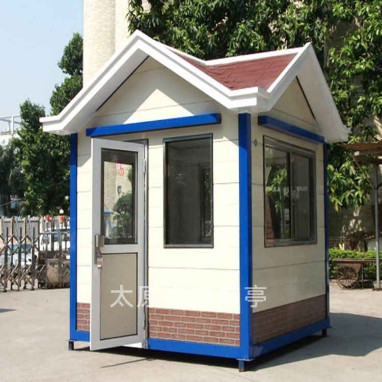 山西晋中金属雕花板岗亭 治安岗亭 户外执勤站岗亭