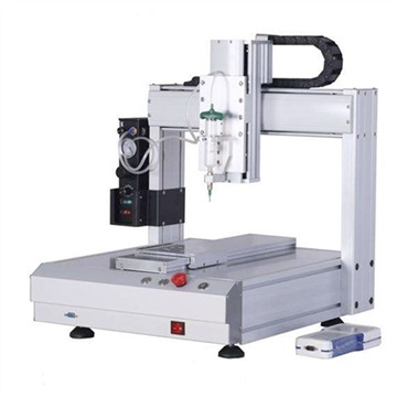 深圳瑞德鑫双液混合自动点胶机怎么保障点胶精度