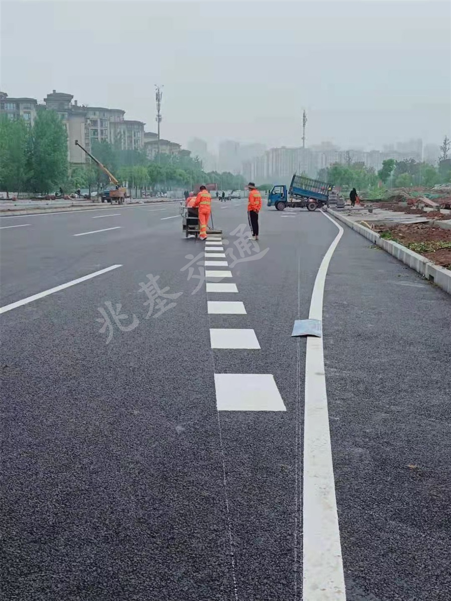 重庆道路划线施工公司 重庆马路划线施工