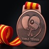 马拉松比赛纪念奖牌 运动纪念奖章 校运会金属牌