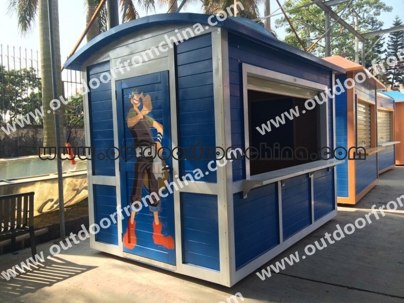 厂家直供公园售卖花车 景区移动式售货亭