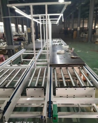 链条传动滚筒输送机厂家-结构,图片