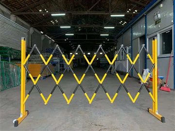 广州可移动护栏，收缩护栏，车间分道隔离栅