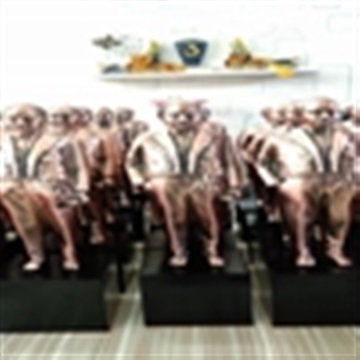 供应工程建筑奖杯 鲁班奖杯 詹天佑奖杯 金属奖杯