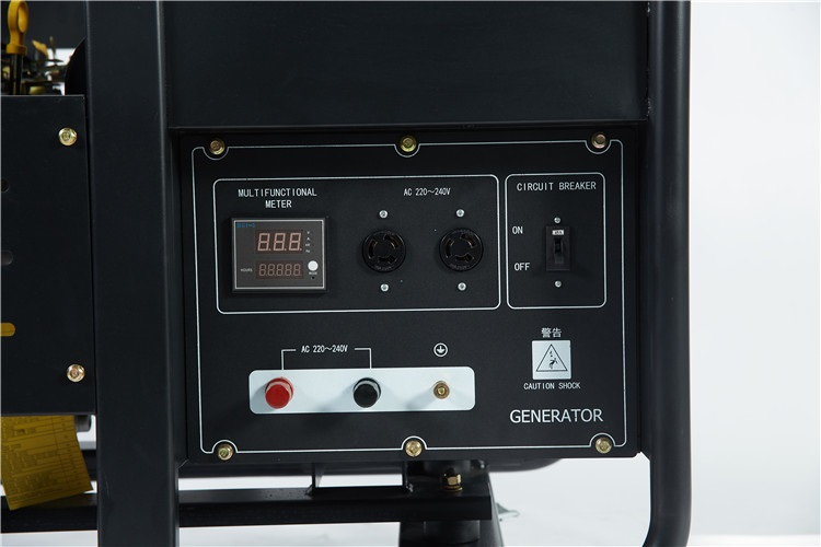 移动带轮子12KW柴油发电机