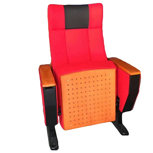 自贡软包礼堂椅-剧场椅子新款式