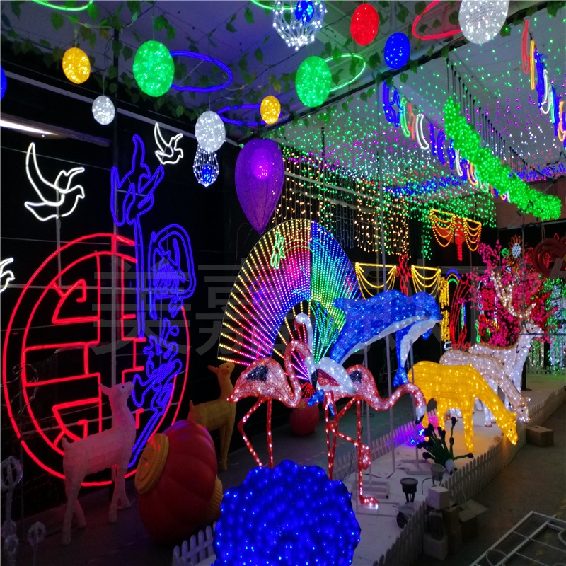LED圣诞系列彩灯-网红街装饰灯-步行街装饰灯