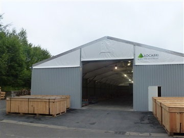 仓库帐篷供应商 定制工业仓储帐篷 出售货物储存帐篷