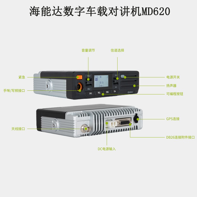 成都海能达数字车载台MD620专卖