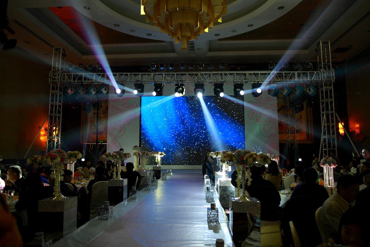 长沙会议背景墙搭建 长沙舞台背景墙制作 桁架舞台背