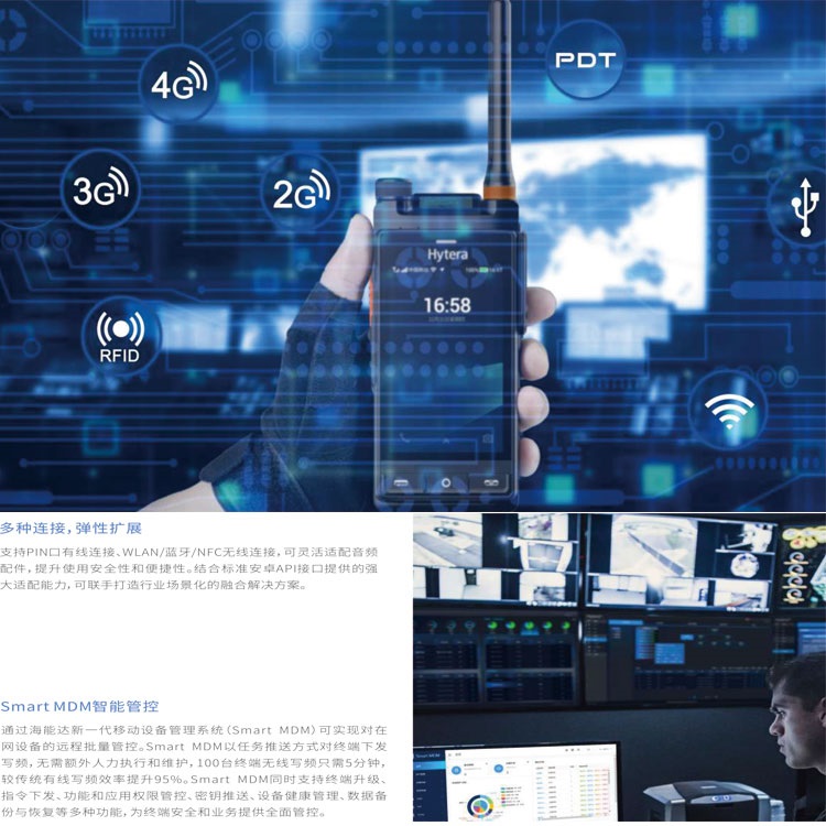 海能达多模公专网对讲机PDC760专卖
