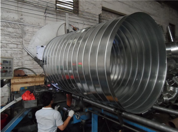 南京共板法兰风管加工厂,南京螺旋风管加工,圆形风管