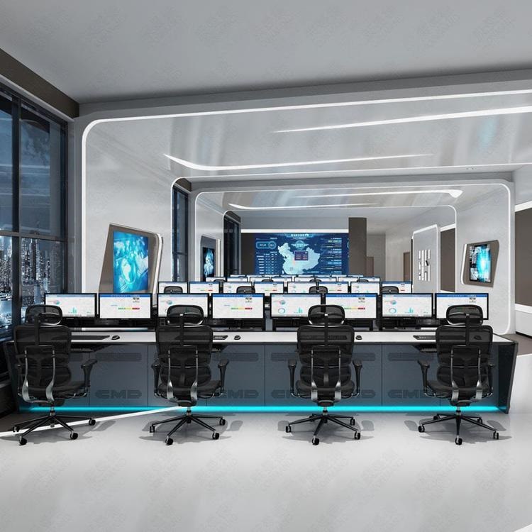 监控操作台控制台定制加宽监控桌工作台