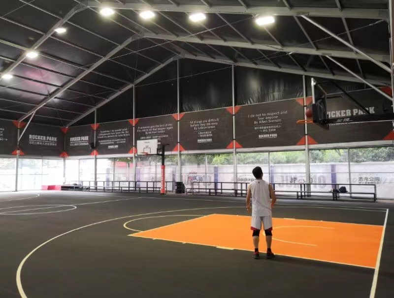 篮球馆帐篷厂家 定制羽毛球馆篷房 出售体育馆大棚